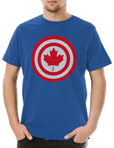 Captain canada herren shirt - captain, t-shirt