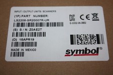 LS2208 Motorola Symbol Zebra