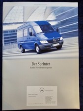 Mercedes-Benz Sprinter Prospekt 8.2000   Kombi / Personentransporter