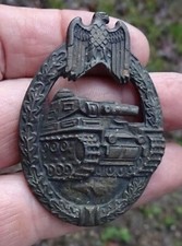original Panzerkampfabzeichen bronze   ohne  Kennzeichen