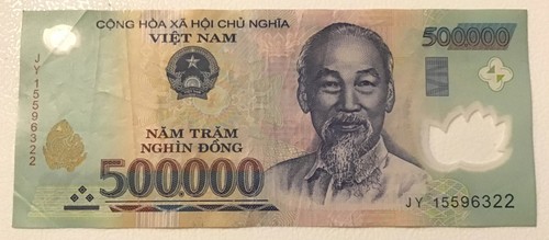 Vietnam banknote 500 000 - banknote., 500.000