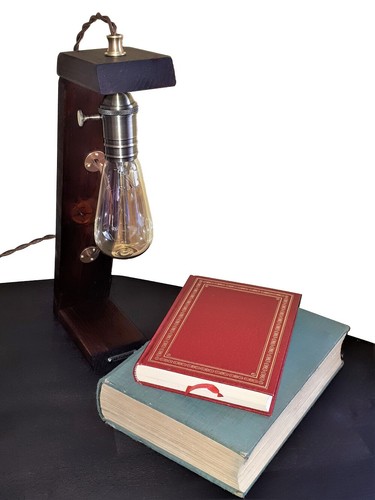 Edison schreibtischlampe holz - edison,