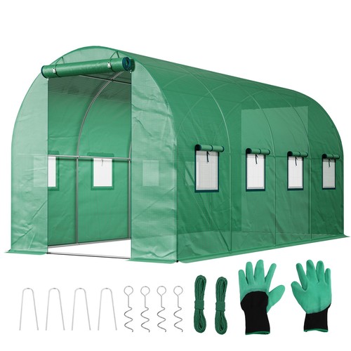 Foliengewächshaus 4x2x2m