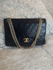 chanel vintage tasche Schwarz