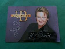 Uwe Busse , Musik ,  Autogrammkarte 