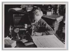 Frau beim Nähen mit Nähmaschine Original Kayser - Altes Foto 1930er