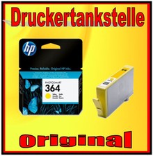 original HP 364 yellow CB320A Photosmart 5510 5515 5520 5524 5525 6500 6510 6520
