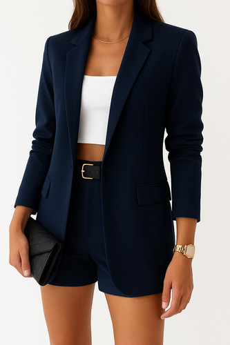Italy long blazer - long, jacke