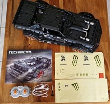 Klemmbausteine Ford Mustang Hoonigan RC Version Fernbedienung Beleuchtung 