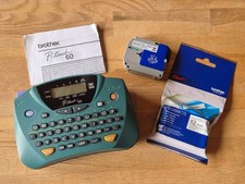 Brother P-touch 60 Etikettendrucker (getestet & funktionsfähig) mit 3 Bändern