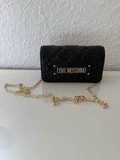 Love Moschino Crossbody Schwarz Gold