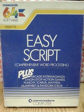Commodore 64 Easy Script Softwarepaket.