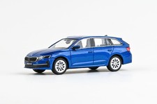 Škoda Octavia IV FL Combi (2024) Modrá Race Metalíza - ABREX 1:43