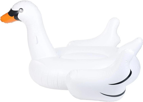 Xxl aufblasbarer schwan - aufblasbarer,