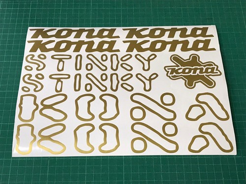 Kona stinky radsport aufkleber - kona,