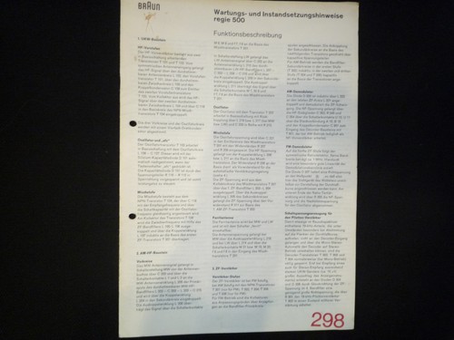 Original service manual - service,