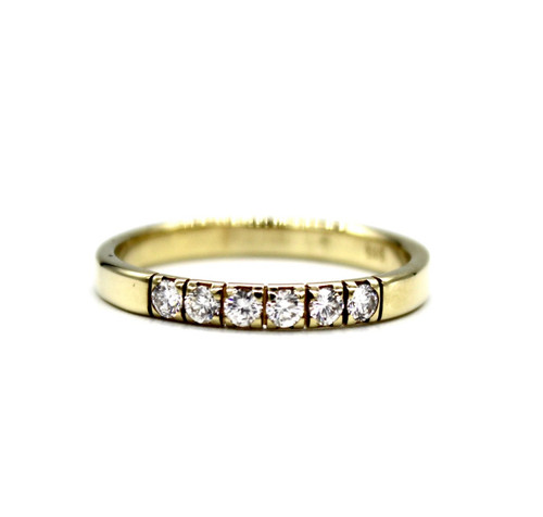 585 gelbgold ring brillant - 585,
