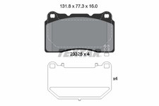 BREMSBELÄGE OPEL. P. INSIGNIA