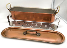 Kupfertopf Fischtopf Fischgartopf Fischkochtopf Kochtopf Fisch Kupfer Topf