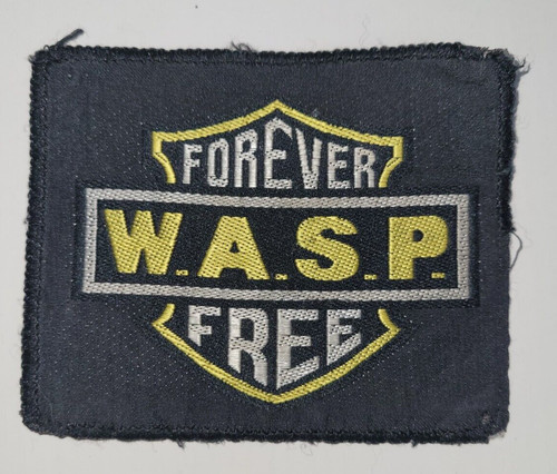 Vintage wasp patch forever - patch,