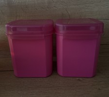 2x Tupperware Bellevue Lila 1,2 L Aufbewahrungsbox