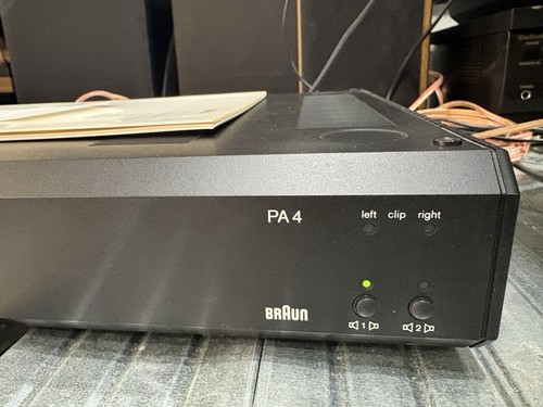Braun atelier pa4 endstufe - braun,
