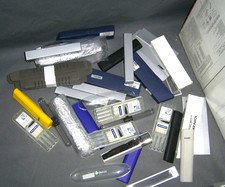 vintage Verpackung Stifte versch. Hersteller Werbung alt Füller Kuli Händler