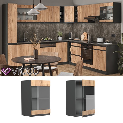Glashängeschrank