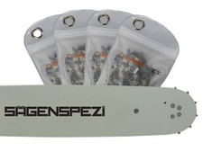 35cm Schwert + 4 Ketten 3/8"NP