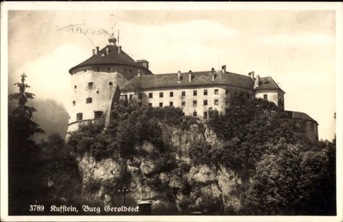 Kufstein tirol burg - ak,