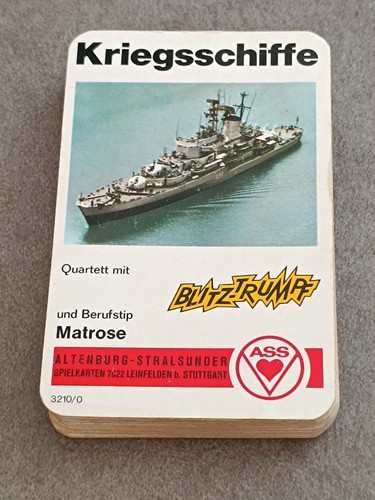 Altes quartett kriegsschiffe - altes,