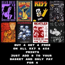 Vintage Retro Rockband Musik