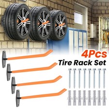 4-Tlg. Autoreifen Wandhalter