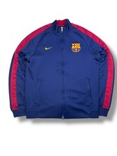 FC Barcelona Track Jacket – Blau/Rot – Größe M – Nike