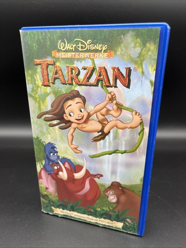 Tarzan walt disney vhs - disney,