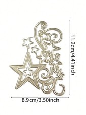 Weihnachten Sterne Bouquet Stanzformen Schablonen Papier Bastelvorlage