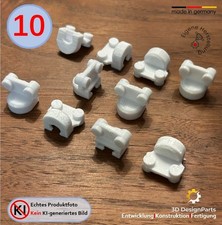 10x Gleiter Schieber Rollen