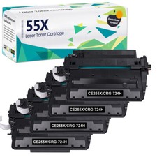 4 XL Toner 55X CE255X