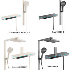 Duschsystem mit Thermostat Duscharmatur Regendusche Dusche Duschsäule Duschset