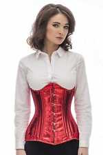 Corsage Korsett Rot Glitter