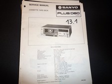 Original Schaltplan Service Manual Sanyo PLUS D60