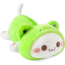 Plüschtier Katze Frosch