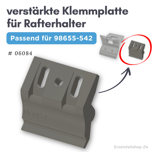 Verstärkte halteklammer 06084 - verstärkte,