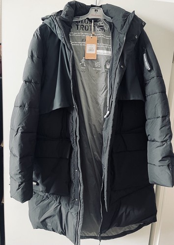 Herren langer wintermantel - ,