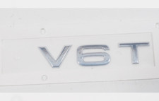 Original Schriftzug / Plakette "V6T" Audi - 8K0853601