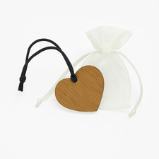 Holz Herz Anhänger mit