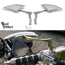 M8 Motorradspiegel Chrom