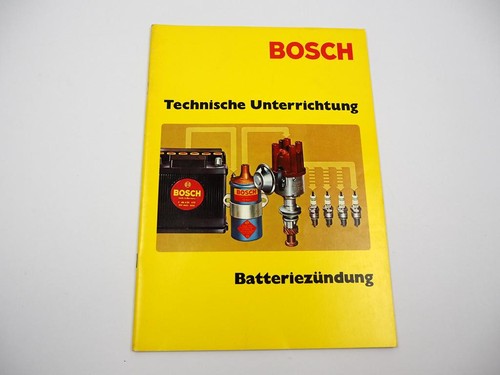 Bosch technische unterrichtung - bosch,
