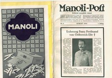 Manoli Post August 1914 Heft 8