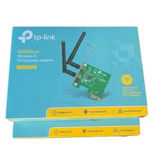 TP-Link TL-WN881ND WLAN PCI-Expres Netzwerk Karte Adapter 300Mbit Wifi , NEU